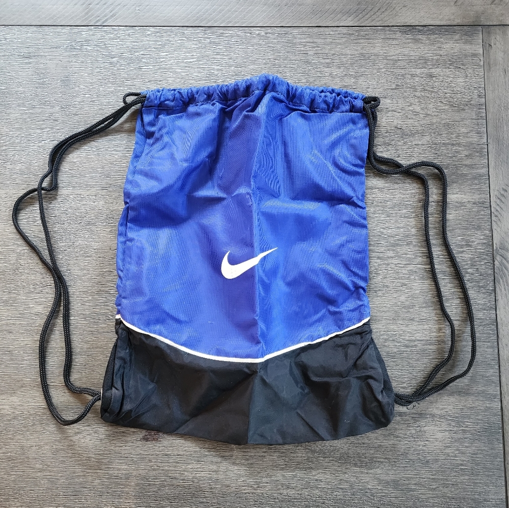 Nike Drawstring Bag - Blue/Black